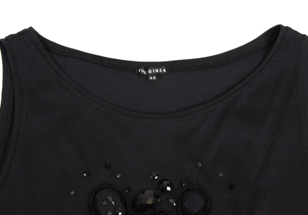THE GINZA Jewel Embellished Tank Top K-173372_004