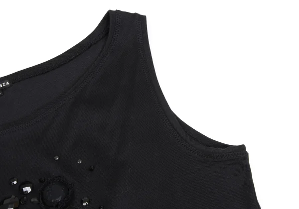 THE GINZA Jewel Embellished Tank Top K-173372_006