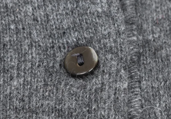 Max Mara Cashmere Blend Wool Pullover Knit Shirt K-173376_005