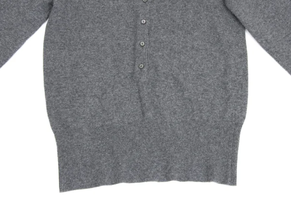 Max Mara Cashmere Blend Wool Pullover Knit Shirt K-173376_009