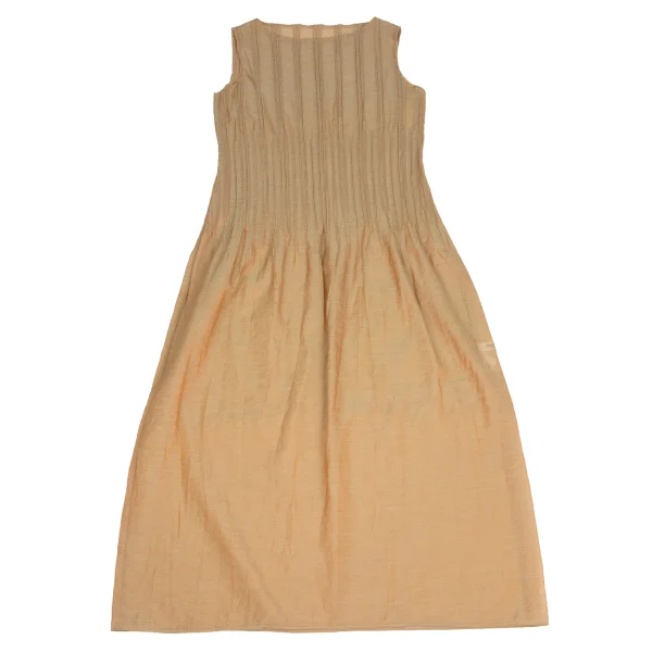 HIROKO BIS Nylon Poly Stitch Sheer Iridescent Dress K-173380_002