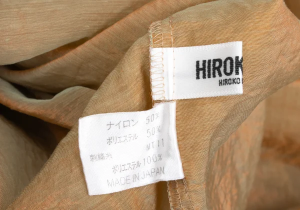 HIROKO BIS Nylon Poly Stitch Sheer Iridescent Dress K-173380_014