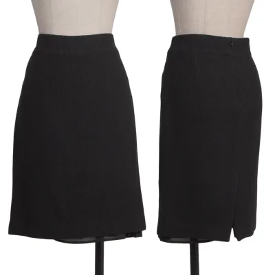 ARMANI COLLEZIONI Wool Knit Skirt