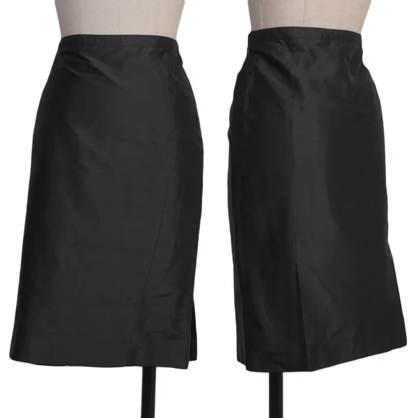 ARMANI COLLEZIONI Silk Skirt Black 40 K-173385_001