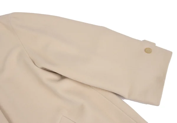 JIL SANDER Wool Angola Balmacaan Coat K-173386_007