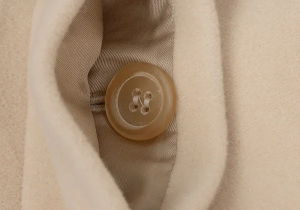 JIL SANDER Wool Angola Balmacaan Coat K-173386_013