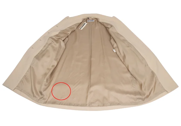 JIL SANDER Wool Angola Balmacaan Coat K-173386_014