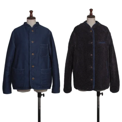 45rpm 45R Fleece Reversible Denim Jacket