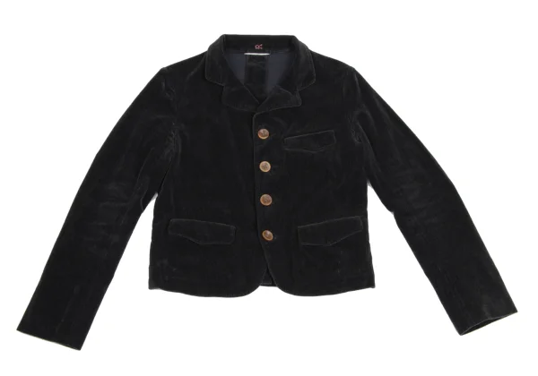 45rpm 45R Velour Flap Pocket Jacket K-173391_002