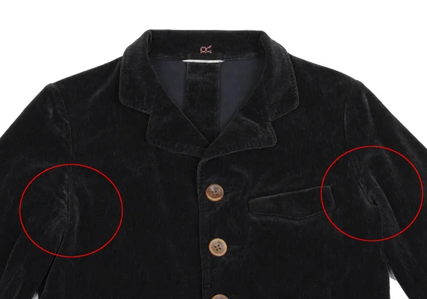 45rpm 45R Velour Flap Pocket Jacket K-173391_003