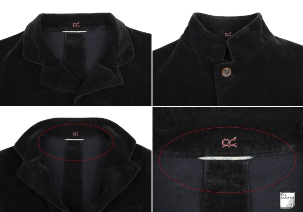 45rpm 45R Velour Flap Pocket Jacket K-173391_006