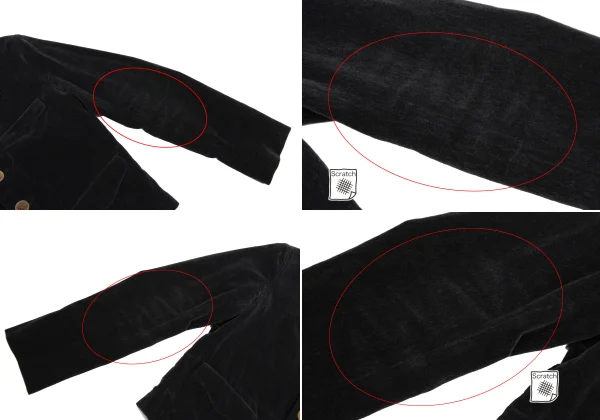 45rpm 45R Velour Flap Pocket Jacket K-173391_009