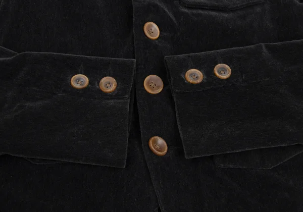 45rpm 45R Velour Flap Pocket Jacket K-173391_010