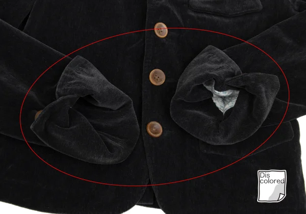 45rpm 45R Velour Flap Pocket Jacket K-173391_011