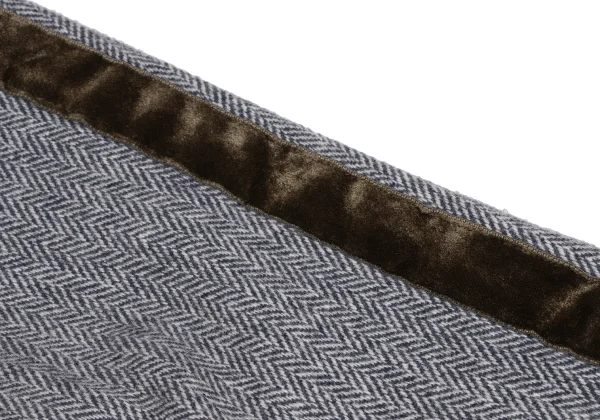 45rpm 45R Velour Line Herringbone Wool Pants K-173394_007