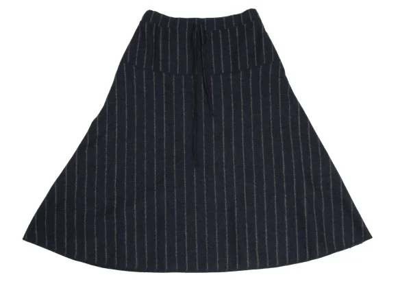45rpm 45R Stripe Wool Skirt K-173395_002