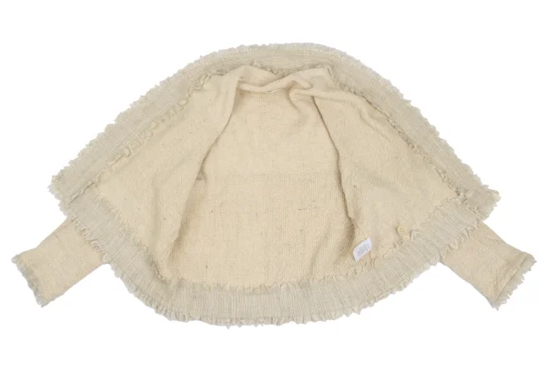 45rpm 45R Badou-R Wool Fringe Drape Jacket K-173397_012