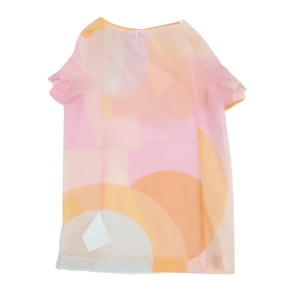 COMME des GARCONS Geometric Lump Sheer T Shirt K-173400_010