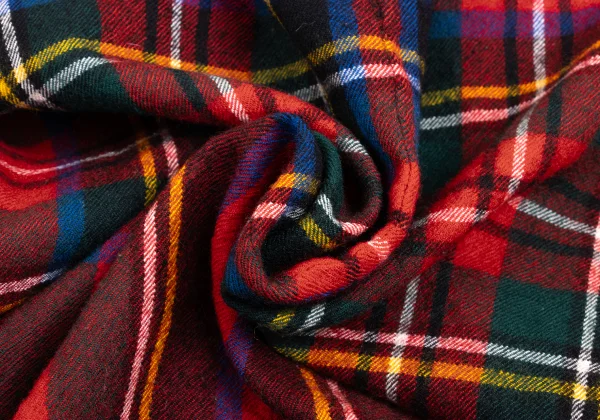 COMME des GARCONS Wool Fulling Checked Skirt K-173407_014