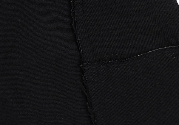 COMME des GARCONS Wool Cutting Knit Switching Wrap Skirt K-173408_009