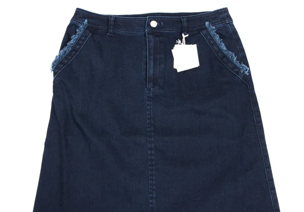 NON NO Mademoiselle NON NON Fringe Pocket Denim Skirt K-173417_003