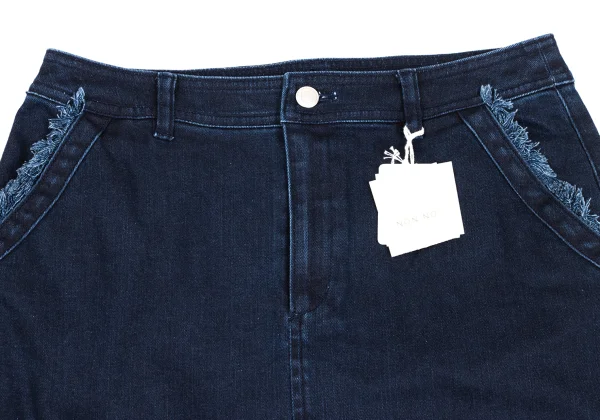 NON NO Mademoiselle NON NON Fringe Pocket Denim Skirt K-173417_004