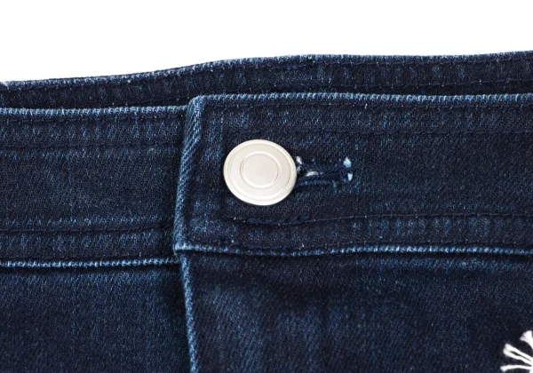 NON NO Mademoiselle NON NON Fringe Pocket Denim Skirt K-173417_006