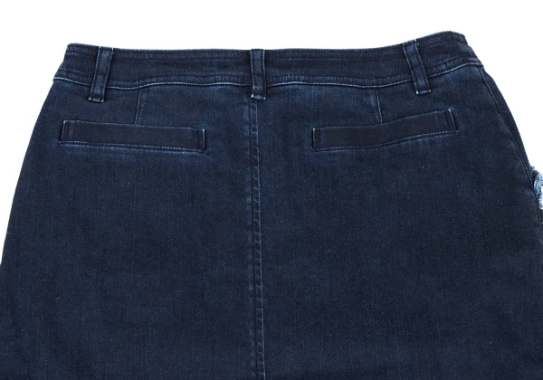 NON NO Mademoiselle NON NON Fringe Pocket Denim Skirt K-173417_011