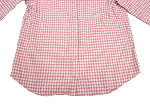 Mademoiselle NON NON Back Logo Check Flannel Shirt K-173419_009