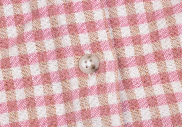 Mademoiselle NON NON Back Logo Check Flannel Shirt K-173419_010