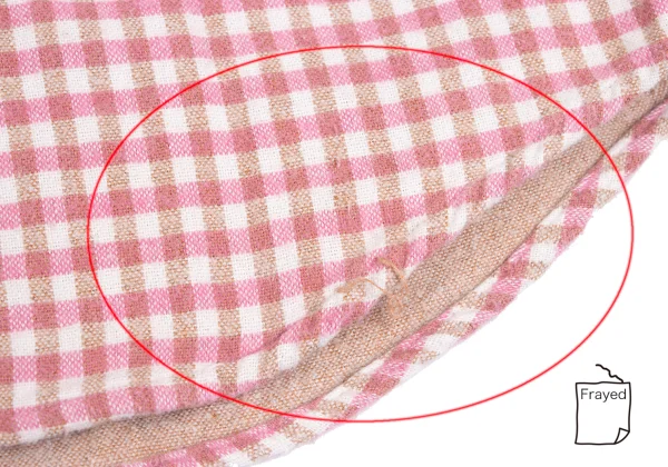 Mademoiselle NON NON Back Logo Check Flannel Shirt K-173419_013