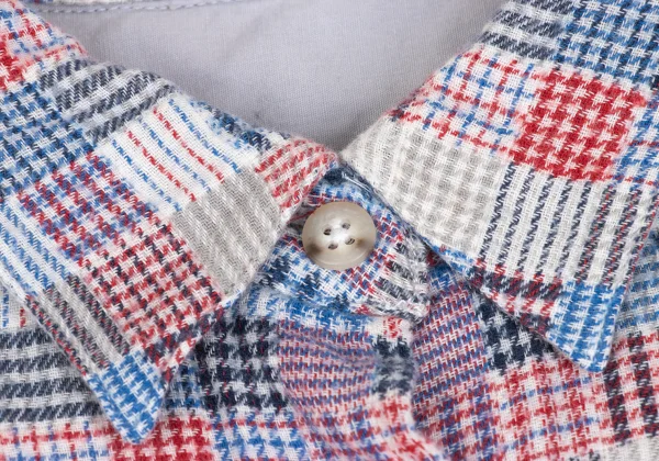 Mademoiselle NON NON Cotton Multi Check Flannel Shirt K-173420_006