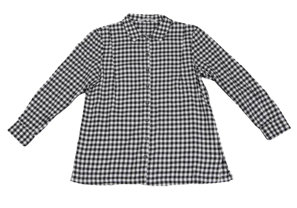 Mademoiselle NON NON Cotton Check Flannel Shirt K-173421_002