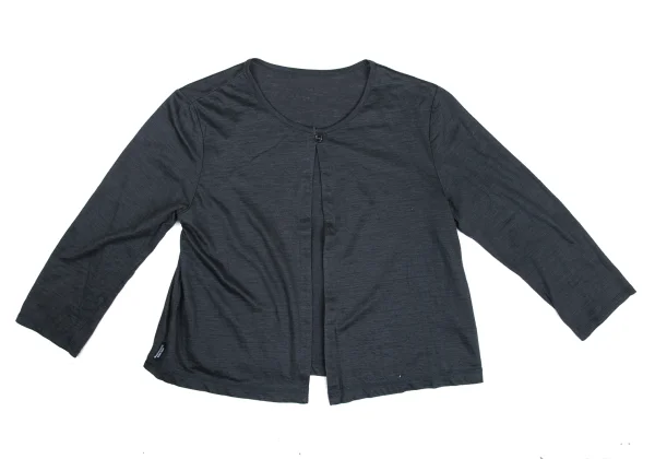 Mademoiselle NON NON Linen Cardigan K-173422_002