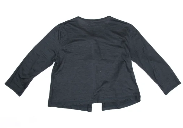 Mademoiselle NON NON Linen Cardigan K-173422_011