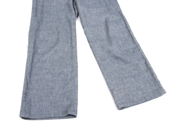 Mademoiselle NON NON Rayon Linen Stretch Pants K-173423_007
