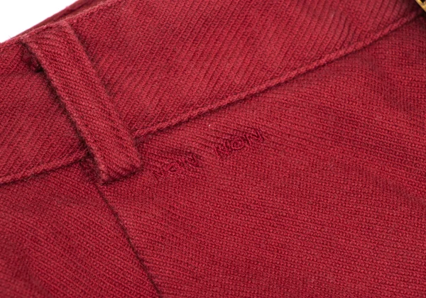 Mademoiselle NON NON Cotton Fleece-lined Straight Pants K-173424_006
