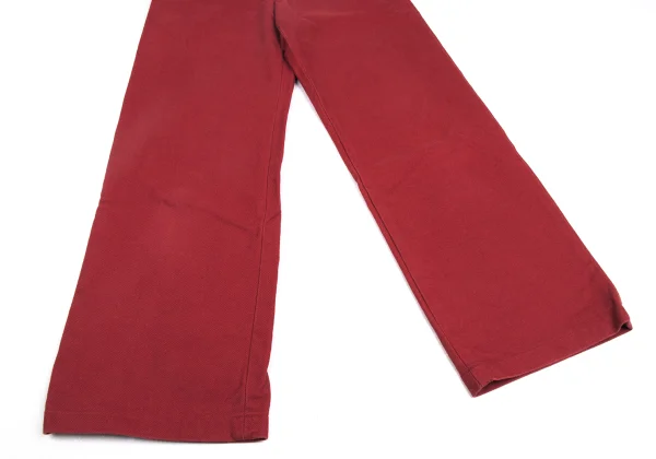 Mademoiselle NON NON Cotton Fleece-lined Straight Pants K-173424_008