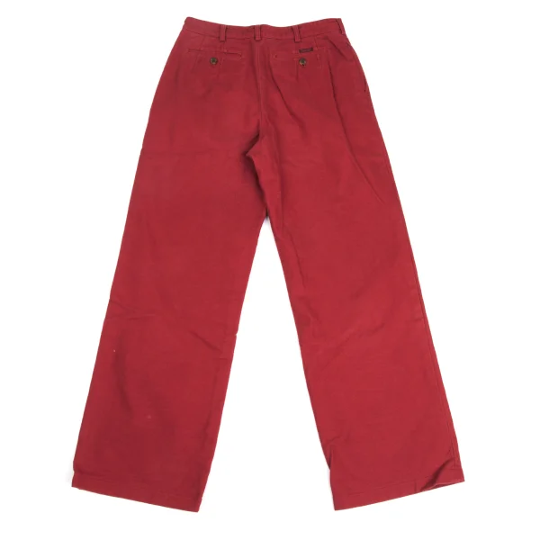 Mademoiselle NON NON Cotton Fleece-lined Straight Pants K-173424_010