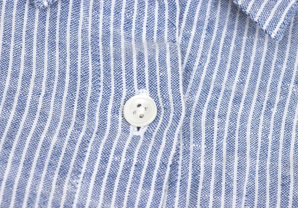 Mademoiselle NON NON Linen 3/4 Sleeve Striped Shirt K-173429_005