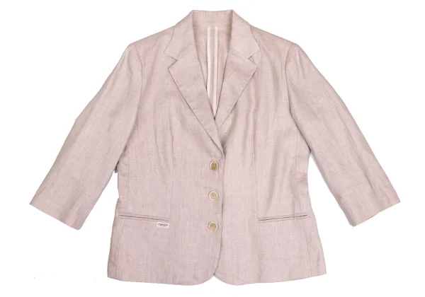 Mademoiselle NON NON Linen 3B Jacket K-173434_002