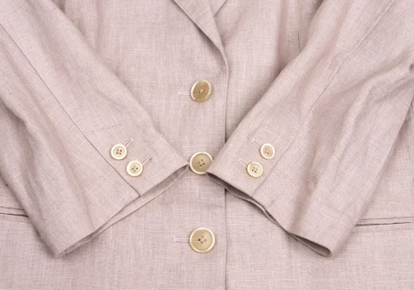 Mademoiselle NON NON Linen 3B Jacket K-173434_007