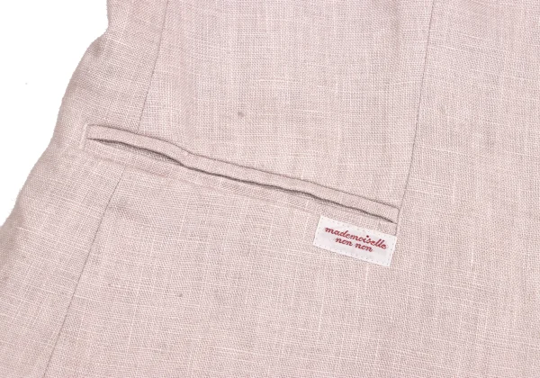 Mademoiselle NON NON Linen 3B Jacket K-173434_011