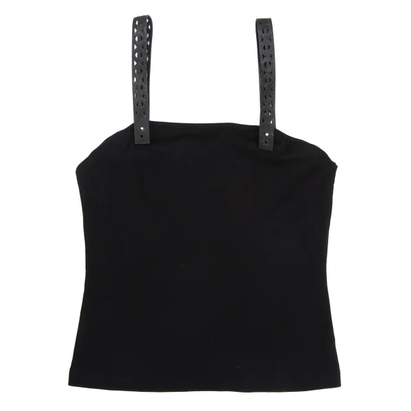 Jean Paul GAULTIER FEMME Leather Strap Camisole K-173436_002