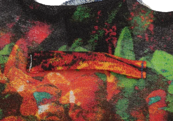 Jean Paul GAULTIER FEMME Psychedelic Hula Girl Print T Shirt K-173438_012