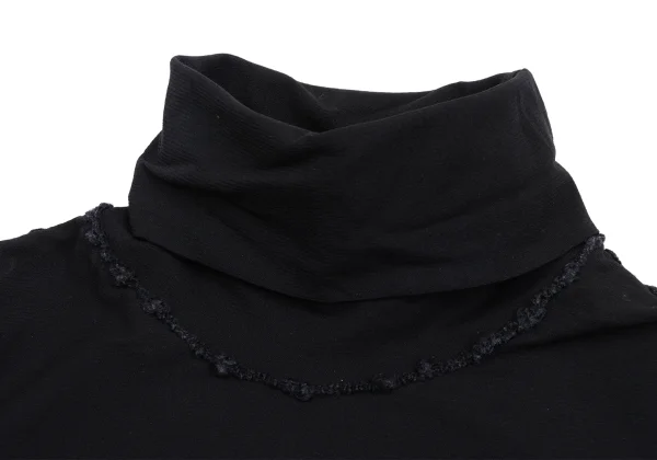 Jean Paul GAULTIER FEMME Piping Mesh Turtleneck T Shirt K-173443_005