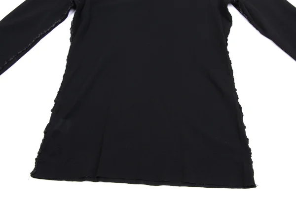Jean Paul GAULTIER FEMME Piping Mesh Turtleneck T Shirt K-173443_009