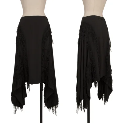 Jean Paul GAULTIER FEMME Fringe Draped Skirt 
