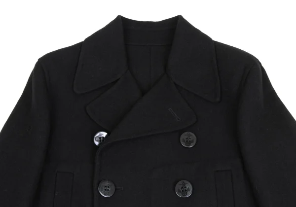 Jean Paul GAULTIER FEMME Wool Blend Detachable Hem Coat K-173452_003