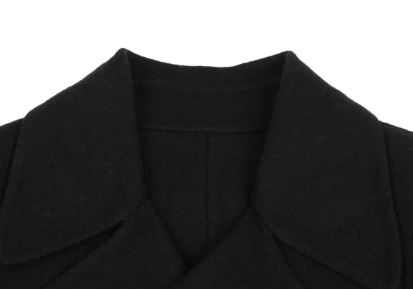 Jean Paul GAULTIER FEMME Wool Blend Detachable Hem Coat K-173452_004